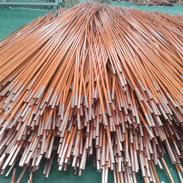 Air condition aluminum copper pipe installation 1/4-3/8 3m